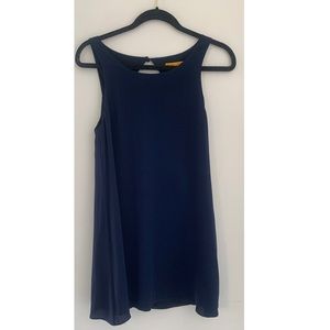 Alice + Olivia Navy Mini Dress
